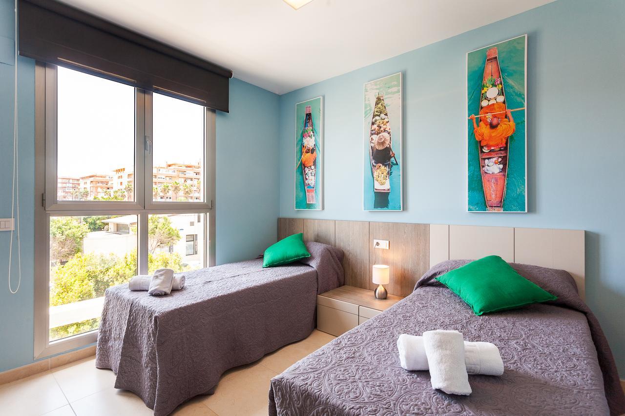 Апартаменты Apartup Patacona Deluxe Валенсия Экстерьер фото
